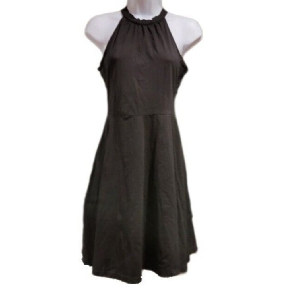 Ouges Women’s Halter Neck White Dress Size Medium - image 2